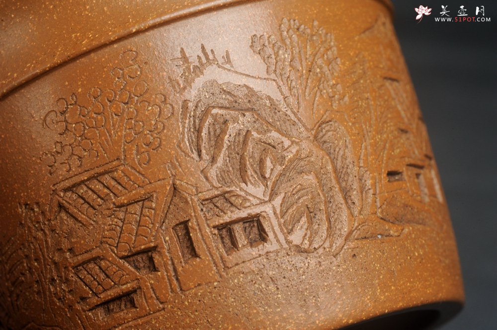 紫砂壶图片：美杯特惠 精致降坡泥江南春主人杯 - 美壶网