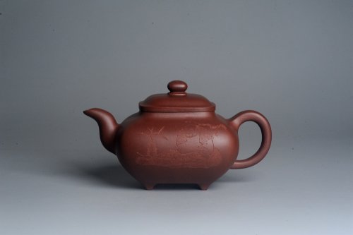张海艳紫砂壶 实力派张海艳 全手工特好底槽清传炉壶 雪芽禅心舒峨眉 好壶期待与亲结缘 原矿底槽清