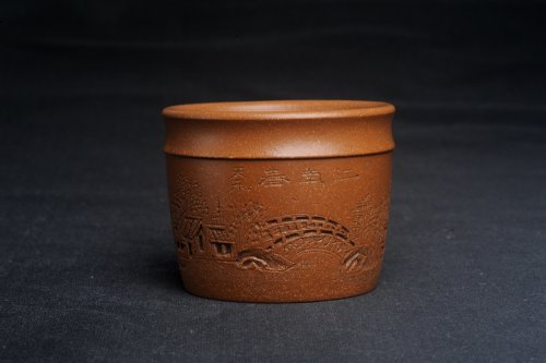 美壶定制紫砂壶 美杯特惠 精致降坡泥江南春主人杯 原矿降坡泥