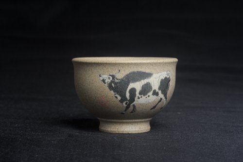 美壶定制紫砂壶 美杯特惠 高温本山段泥 精致牛气冲天主人杯 高性价比 原矿段泥