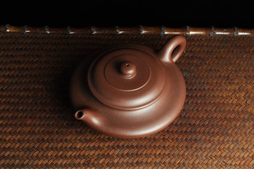 美壶定制紫砂壶 美壶特惠 端庄大气虚扁 做工精致 原矿紫泥