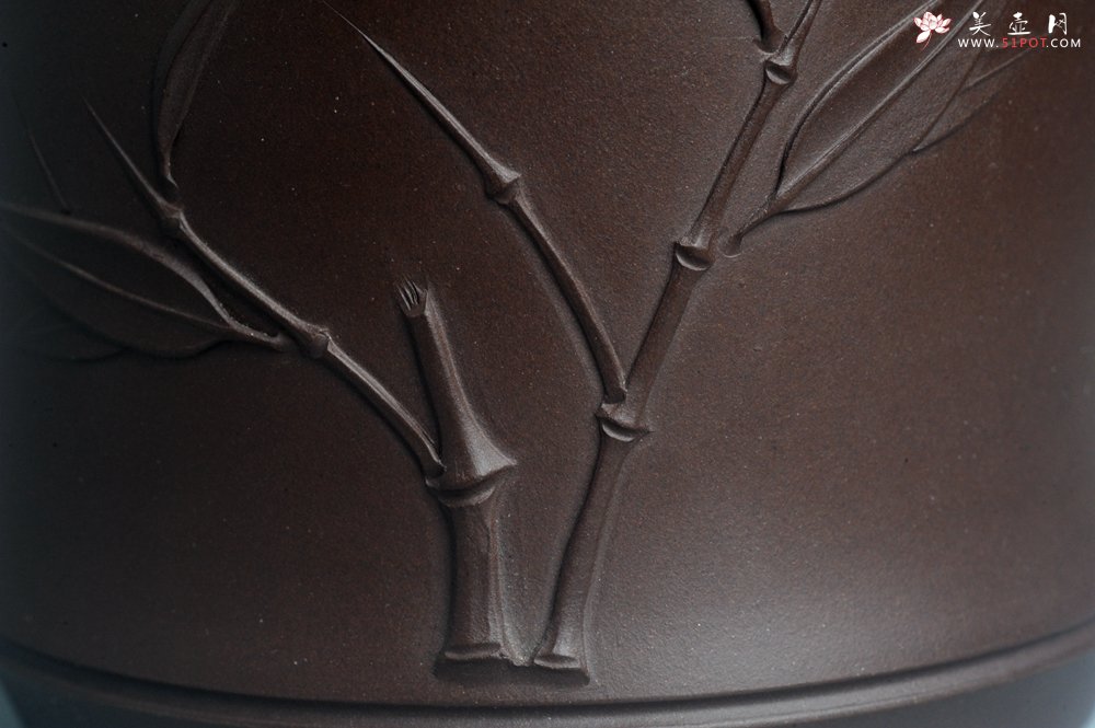 紫砂壶图片：美杯年底特惠 助工精工制作竹节盖杯 自用送礼佳品 - 美壶网