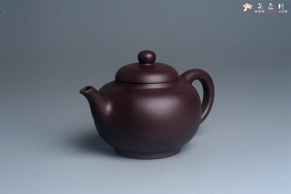 紫砂壶图片：油润黄龙山底槽青 全手工熹微壶  期待与您结缘 - 美壶网