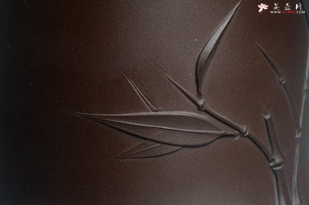 紫砂壶图片：美杯年底特惠 助工精工制作竹节盖杯 自用送礼佳品 - 美壶网