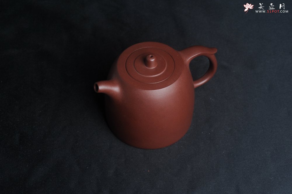 紫砂壶图片：美壶特惠 油润老紫泥宝铎壶 茶人醉爱 - 美壶网