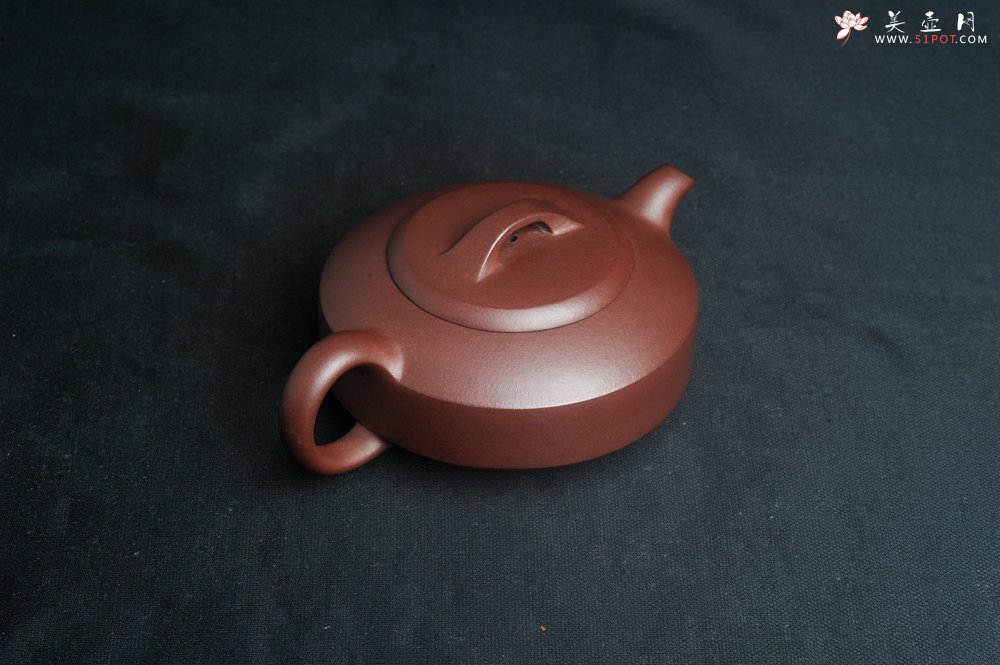 紫砂壶图片：美壶特惠 油润老紫泥汉君壶 茶人醉爱 - 美壶网
