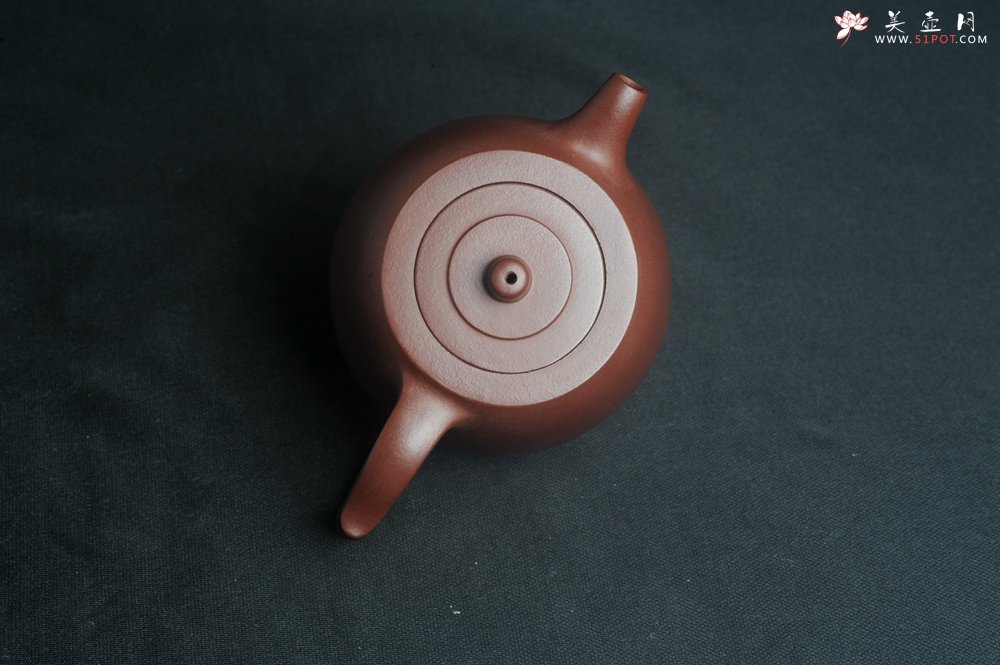 紫砂壶图片：美壶特惠 油润老紫泥宝铎壶 茶人醉爱 - 美壶网