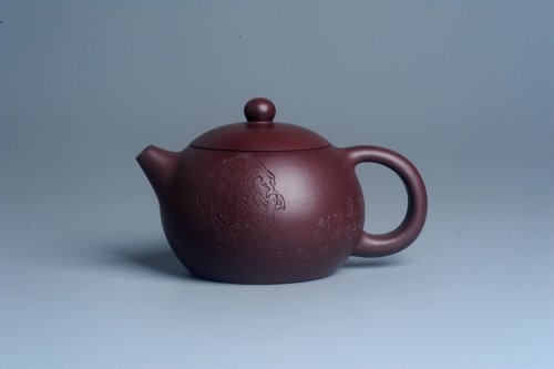 周斌紫砂壶 实力派工艺师周斌优质底槽青全手工精工西施茶壶 实力名家刘伟涛装饰 有钱真好 原矿底槽清