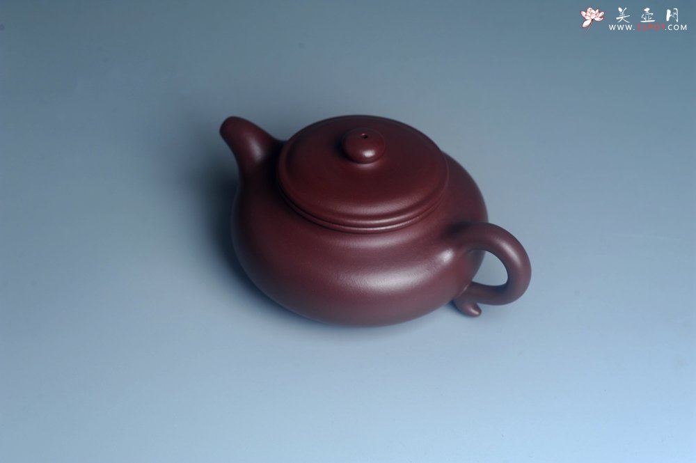 紫砂壶图片：潜力股周小培老师 4号井深井红皮龙 超精致全手工仿古壶 做工不输万元同类作品 - 美壶网
