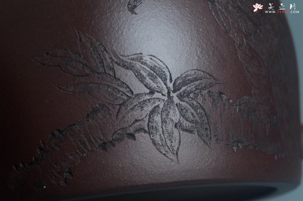 紫砂壶图片：实力派工艺师文砂苑堂主周斌 优质底槽青全手工精工秦权壶 鹰击长空 志在千里 - 美壶网