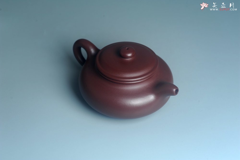紫砂壶图片：潜力股周小培老师 4号井深井红皮龙 超精致全手工仿古壶 做工不输万元同类作品 - 美壶网