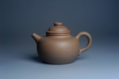 周小培紫砂壶 特好高温本山老段泥 全手工大彬圈钮紫砂壶 老段泥