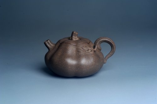 美壶定制紫砂壶 美壶特惠 优质青降坡泥精致卡盖全手工仿生小南瓜 