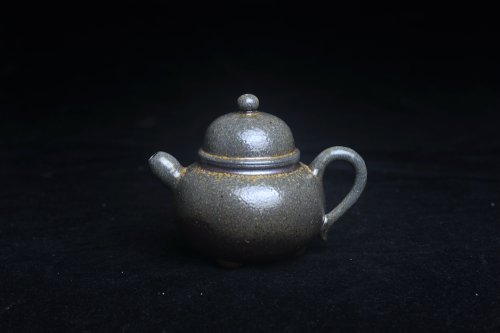 美壶定制紫砂壶 美壶特惠 精致柴烧三足鼎壶 柴烧之佳品 