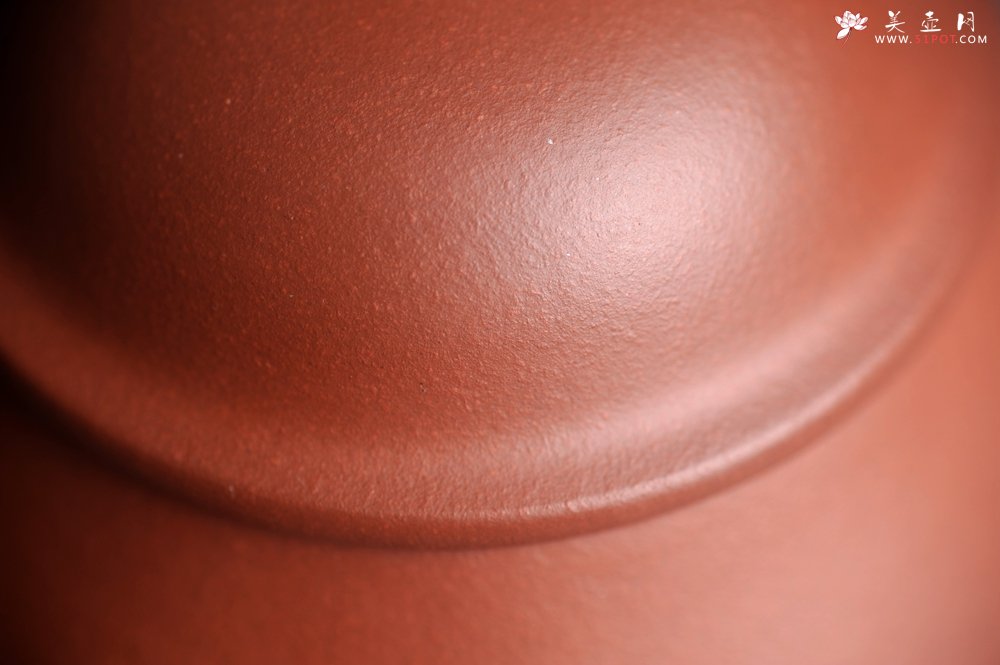 紫砂壶图片：美壶特惠 全手工优质黄龙山红泥刹凹成型单片拍打潘壶 - 美壶网