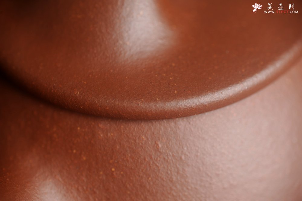 紫砂壶图片：美壶特惠 特好红泥拼降坡 经典满瓢 石瓢（霸王瓢）泥料特好 做工灰常精致 不输千元作品 - 美壶网