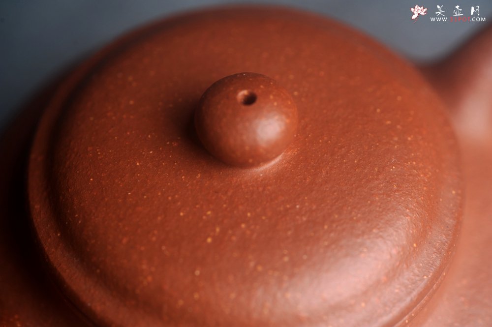 紫砂壶图片：油润降坡泥 超精致全手工仿古壶 气韵流畅 - 美壶网