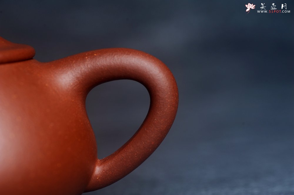 紫砂壶图片：美壶特惠 特好红泥拼降坡 经典满瓢 石瓢（霸王瓢）泥料特好 做工灰常精致 不输千元作品 - 美壶网