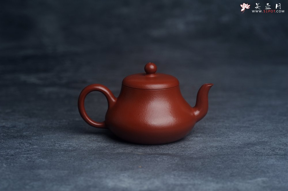 紫砂壶图片：美壶特惠 优质朱泥孟臣款小品君德壶 茶人醉爱 - 美壶网