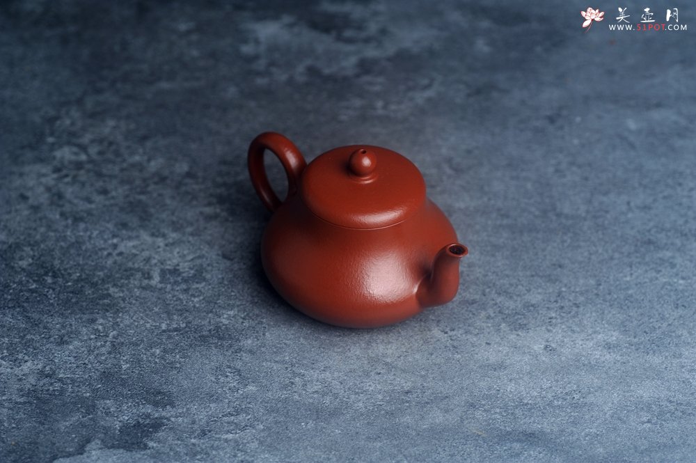 紫砂壶图片：美壶特惠 优质朱泥孟臣款小品君德壶 茶人醉爱 - 美壶网