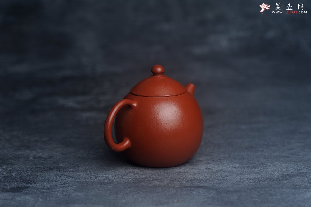 紫砂壶图片：美壶特惠 优质小品朱泥小龙蛋 茶人醉爱 - 美壶网