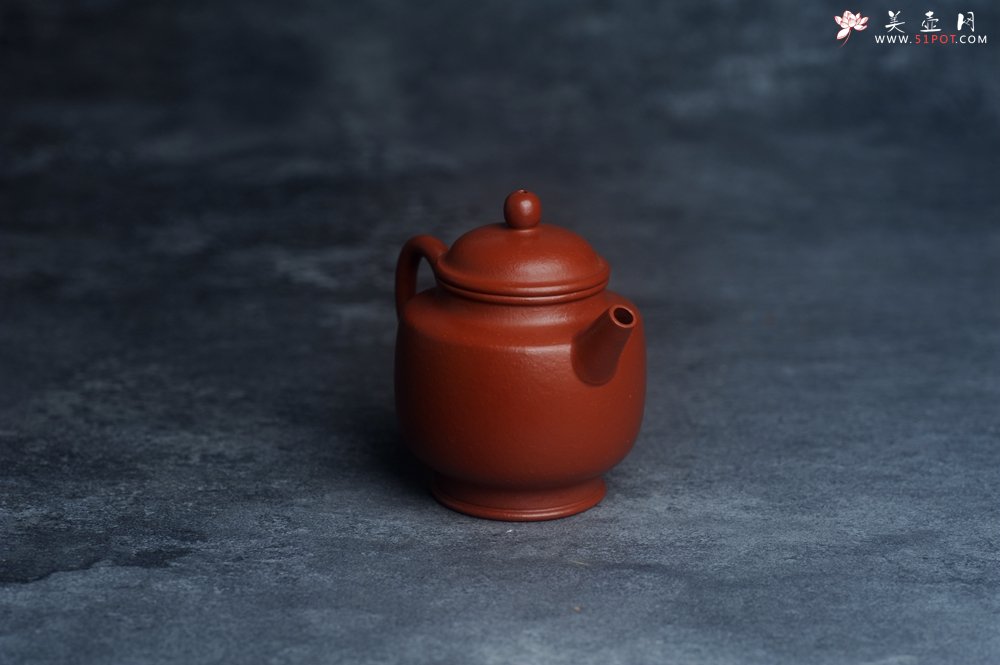 紫砂壶图片：美壶特惠 优质朱泥小品宫灯壶 茶人醉爱 - 美壶网
