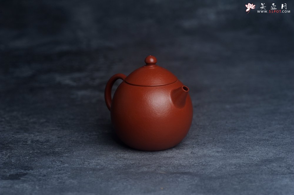紫砂壶图片：美壶特惠 优质小品朱泥小龙蛋 茶人醉爱 - 美壶网