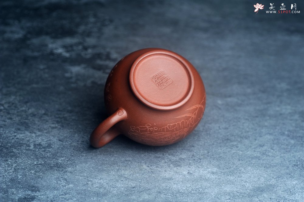 紫砂壶图片：美壶网紫砂壶特惠优质底槽青掇只壶 中式茶具 装饰文雅 茶人醉爱210cc - 美壶网