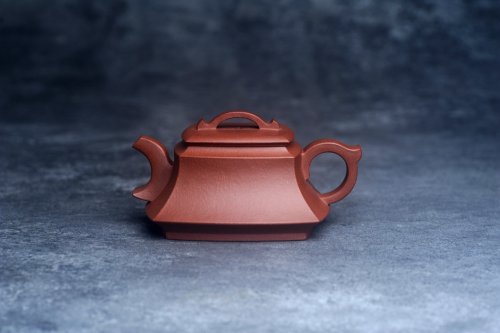 凌晨紫砂壶 美壶特惠 精致全手工 中槽清腰玉四方壶 