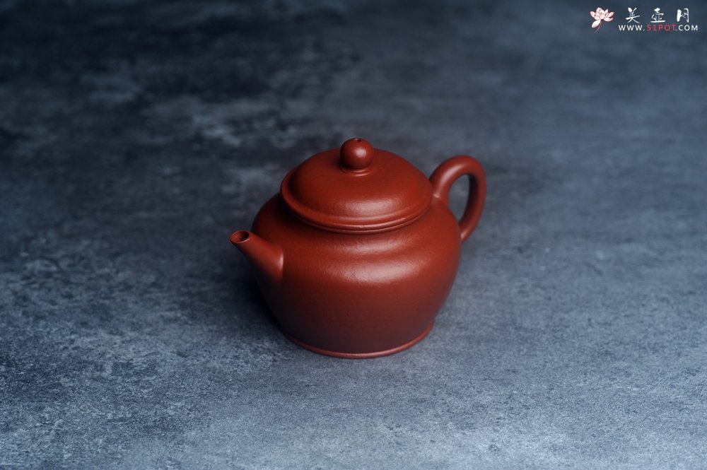 紫砂壶图片：美壶特惠紫砂壶优质朱泥小宫灯壶 工夫小品中式茶具 - 美壶网