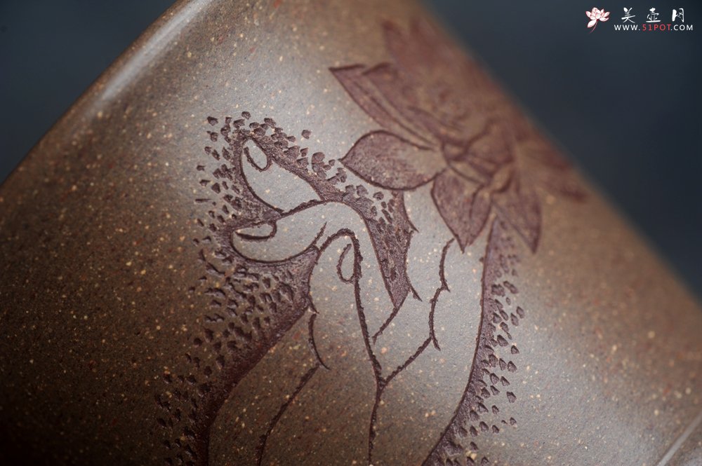 紫砂壶图片：美杯特惠 优质好料好工拈花指主人杯 - 美壶网