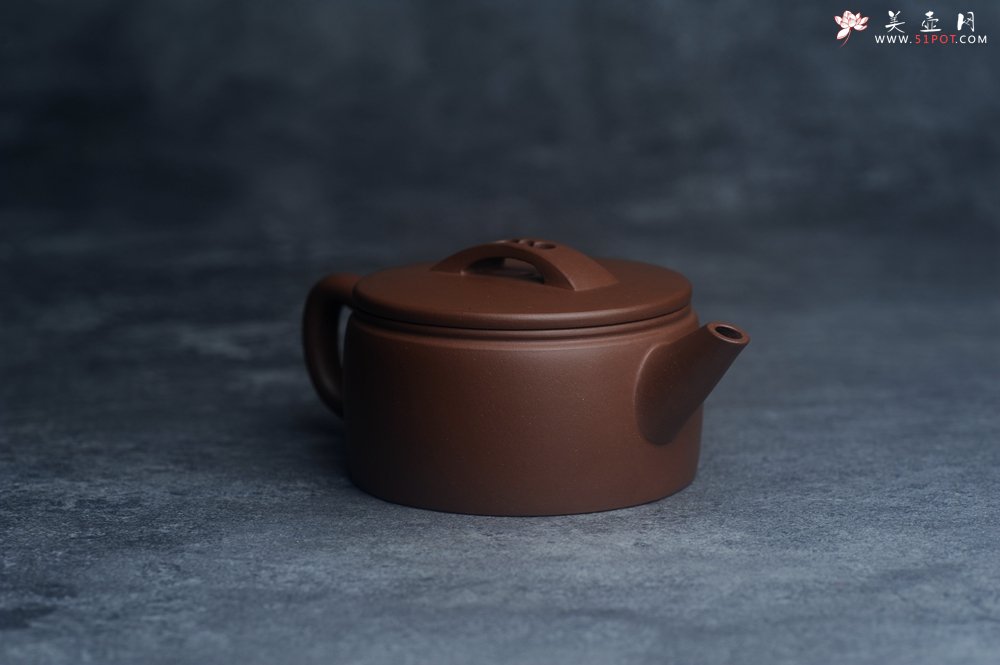 紫砂壶图片：美壶特惠 特好文革紫泥大口实用汉瓦 茶人醉爱 - 美壶网