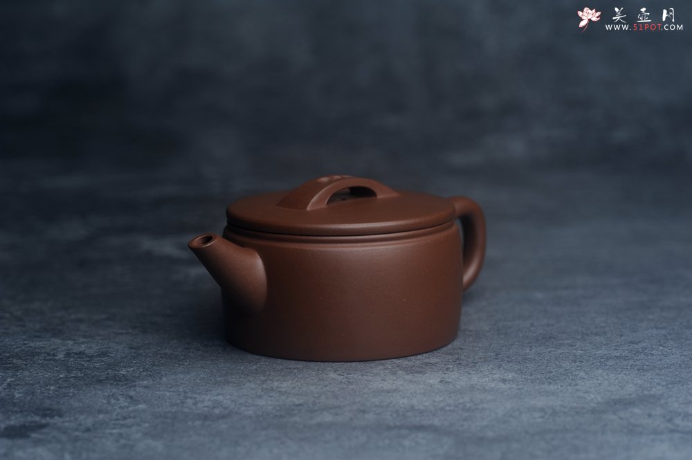 紫砂壶图片：美壶特惠 特好文革紫泥大口实用汉瓦 茶人醉爱 - 美壶网