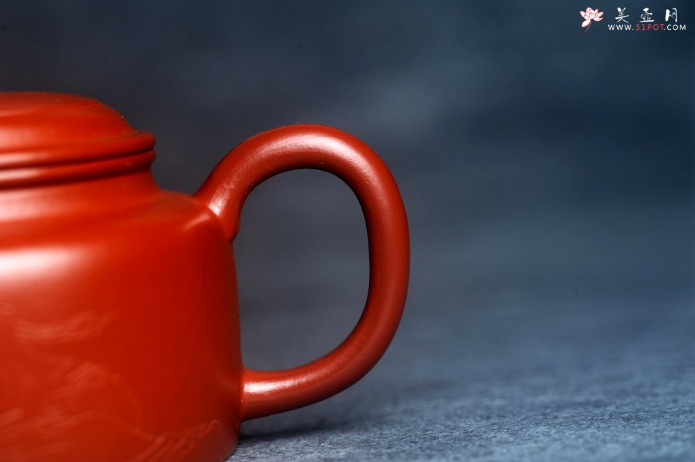 紫砂壶图片：美壶特惠 优质小品朱泥德中 装饰人物 特文气 - 美壶网