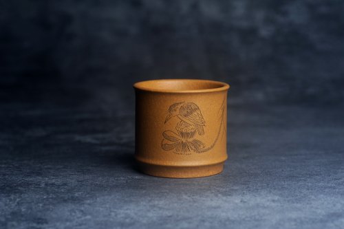 美壶定制紫砂壶 美杯特惠 优质段泥精致清趣杯 主人杯 装饰文雅 老段泥