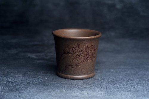 美壶定制紫砂壶 美杯特惠 优质好料好工拈花指主人杯 青段