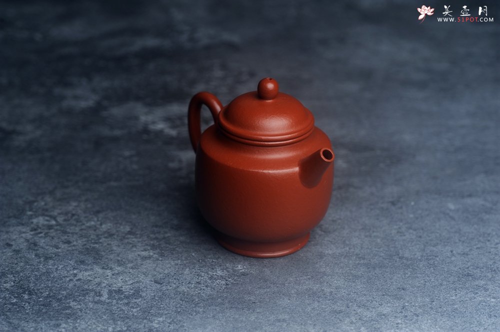 紫砂壶图片：美壶特惠 优质朱泥小高灯壶 茶人醉爱 - 美壶网