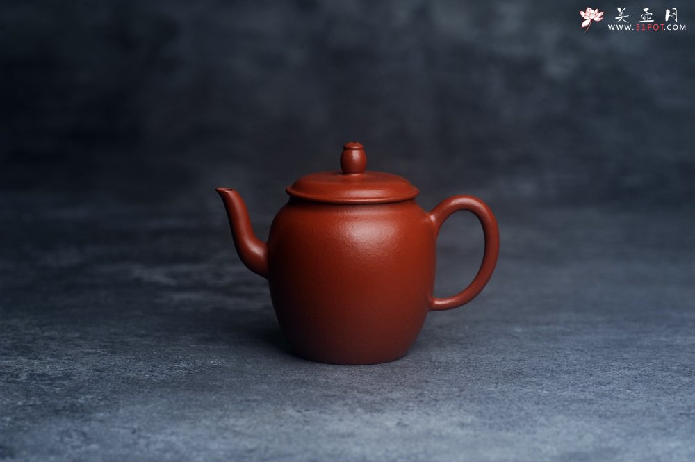 紫砂壶图片：美壶特惠 优质朱泥小神灯壶 茶人醉爱 - 美壶网