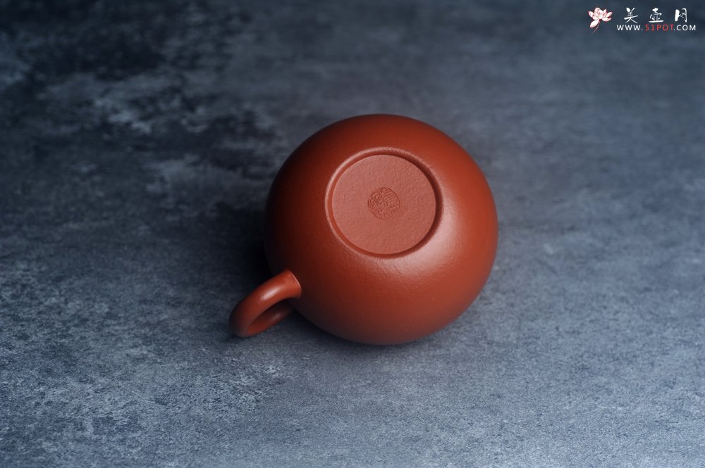 紫砂壶图片：美壶网特惠紫砂壶 马景辉款式手工朱泥西施茶壶 茶人醉爱 - 美壶网