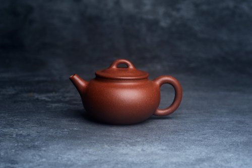 王老师紫砂壶 潜力股王老师 美壶特惠 全手工红降坡小品玉帽水平壶 大口实用 特文气 原矿降坡泥