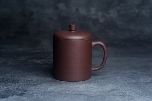 美壶定制紫砂壶 优质紫泥 厚实朴玉杯 特惠紫砂盖杯 原矿紫泥