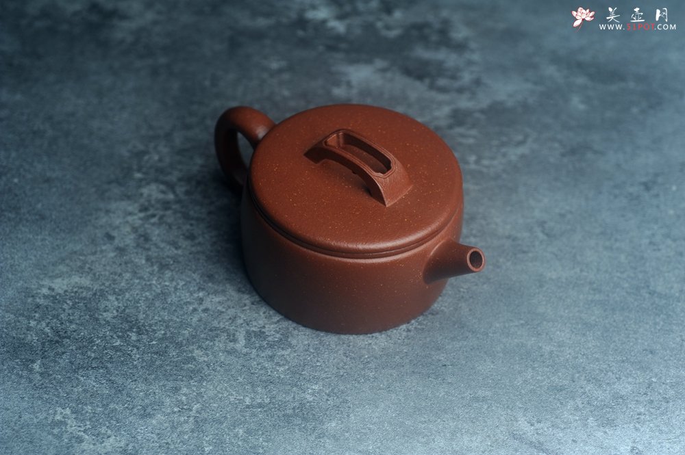 紫砂壶图片：美壶特惠 特好降坡泥矿物质丰富汉瓦壶 - 美壶网