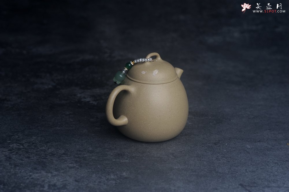 紫砂壶图片：美壶特惠 优质本绿憨瓢 茶人醉爱 - 美壶网