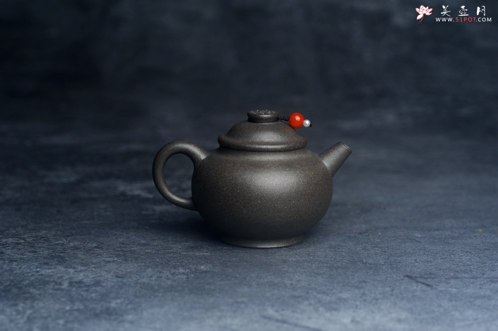 紫砂壶图片：美壶特惠 特好青段如意巨轮壶 茶人醉爱 - 美壶网