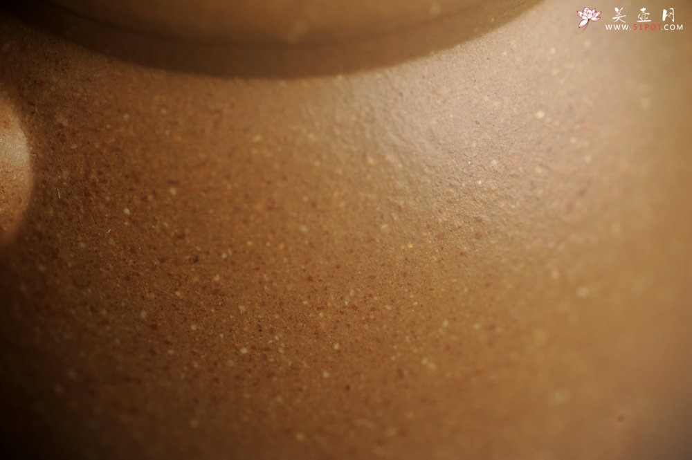 紫砂壶图片：美壶特惠 精致特好黄降坡泥高宫灯壶 装饰特文气 - 美壶网