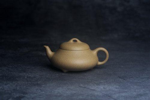 美壶定制老师紫砂壶 美壶特惠 精致特好高温本山段泥小汉棠石瓢 老段泥