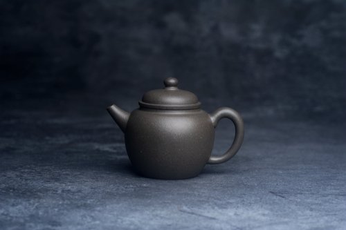 美壶定制老师紫砂壶 美壶特惠 特好青灰段泥高士紫砂壶 茶人醉爱 青灰泥