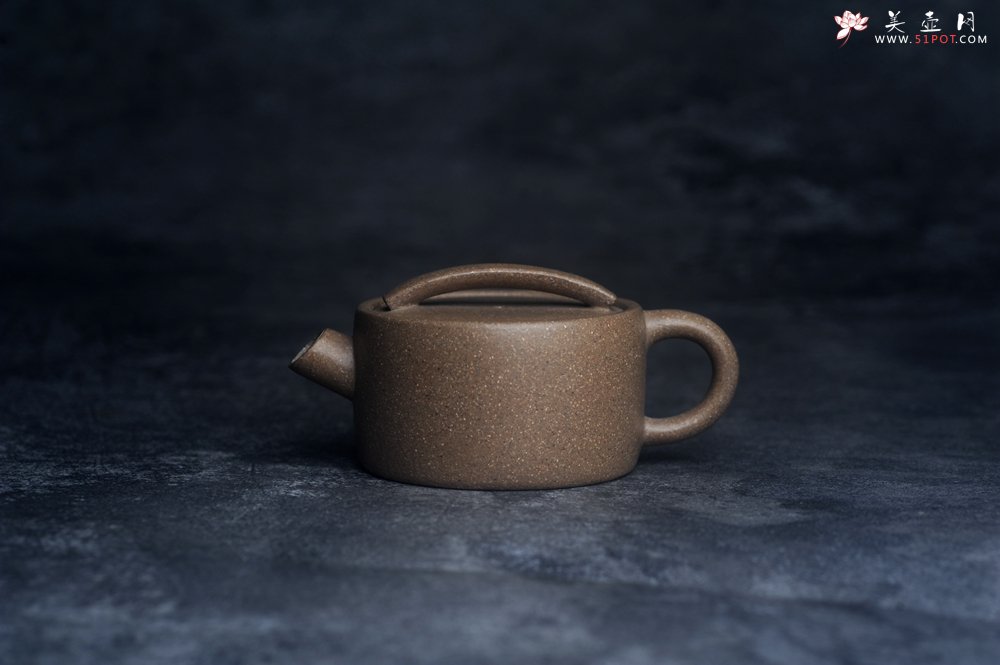 紫砂壶图片：美壶特惠 特好青段泥大炮汉瓦紫砂壶 出水爽利 - 美壶网