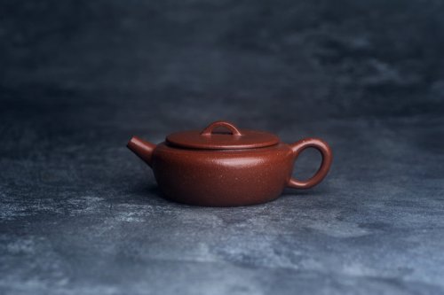 美壶定制紫砂壶 美壶特惠 特好降坡泥玉扁壶 茶人醉爱 原矿降坡泥