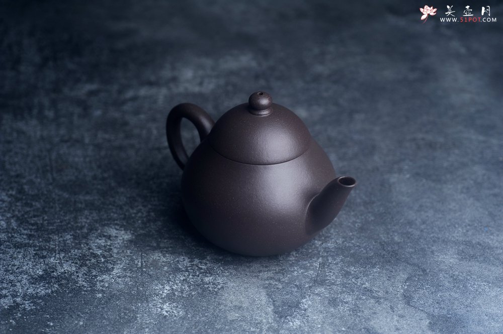 紫砂壶图片：美壶特惠 特好青灰泥明式梨形壶 - 美壶网